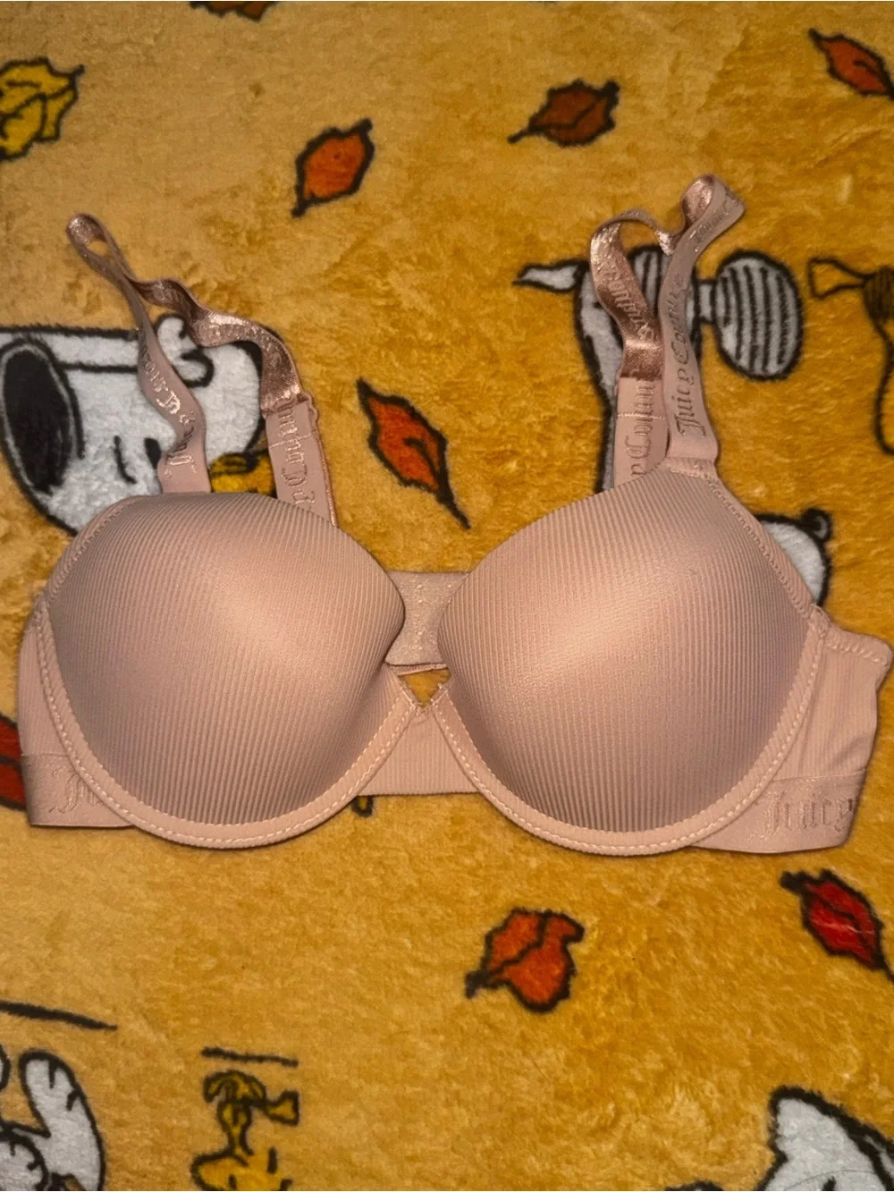 Juicy Couture Light Pink Padded T-Shirt Bra